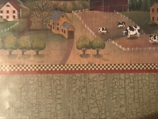Farmhouse Mural Wallpaper REG PRICE $25  SALE