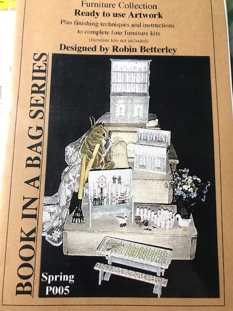 Assorted Vintage Robin Betterley Folk Art Kit REG PRICE $25 Sale