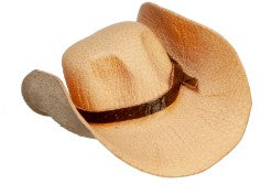 Tan cowboy hat