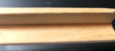 3/8 inch angle wood-per 24 inch length