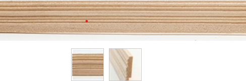 Baseboard per 24 inch length