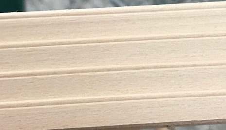 Clapboard siding-per 24 inch piece