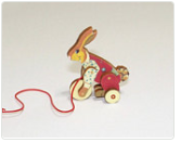Rabbit pull toy kit
