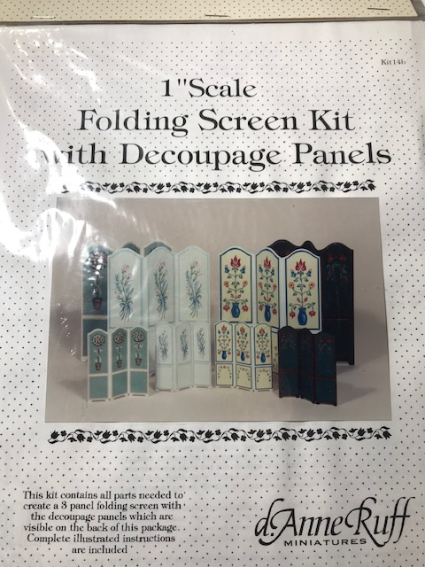 d. Anne Ruff Folding Screen Kit