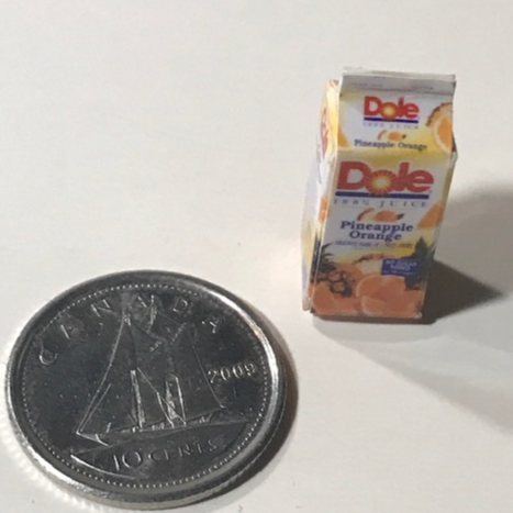 Dole juice in carton