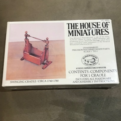 House of Miniatures Swinging Cradle Kit