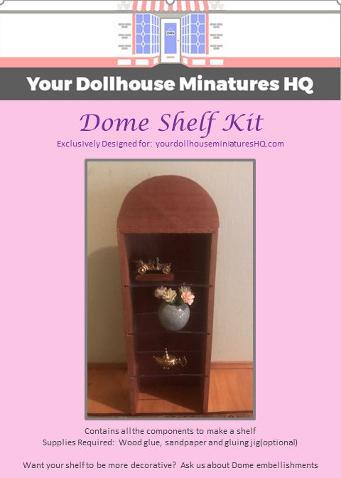 Dome shelf kit