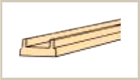 1/4 hand rail-bottom piece for porch rails